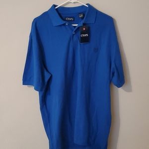 Blue chaps polo shirt brand new.